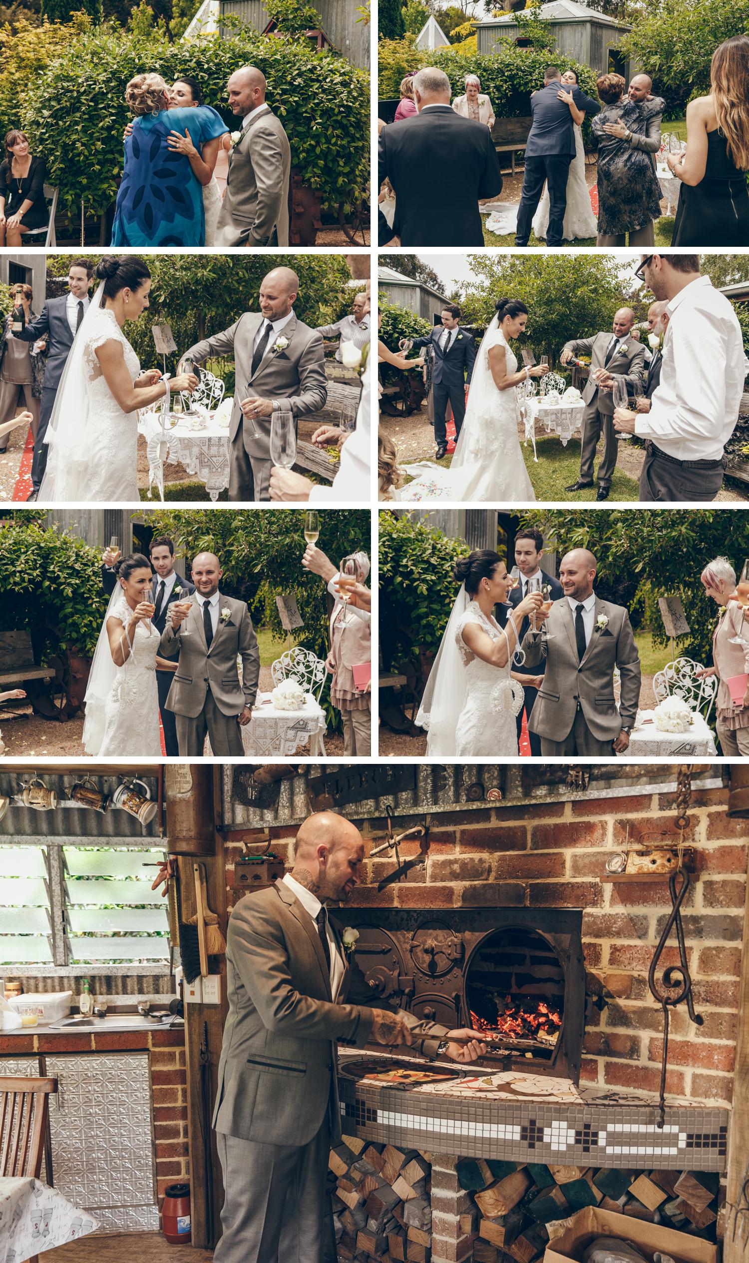Rural Gippsland Wedding Photos, Intimate Property Wedding Photos by Danae Studios