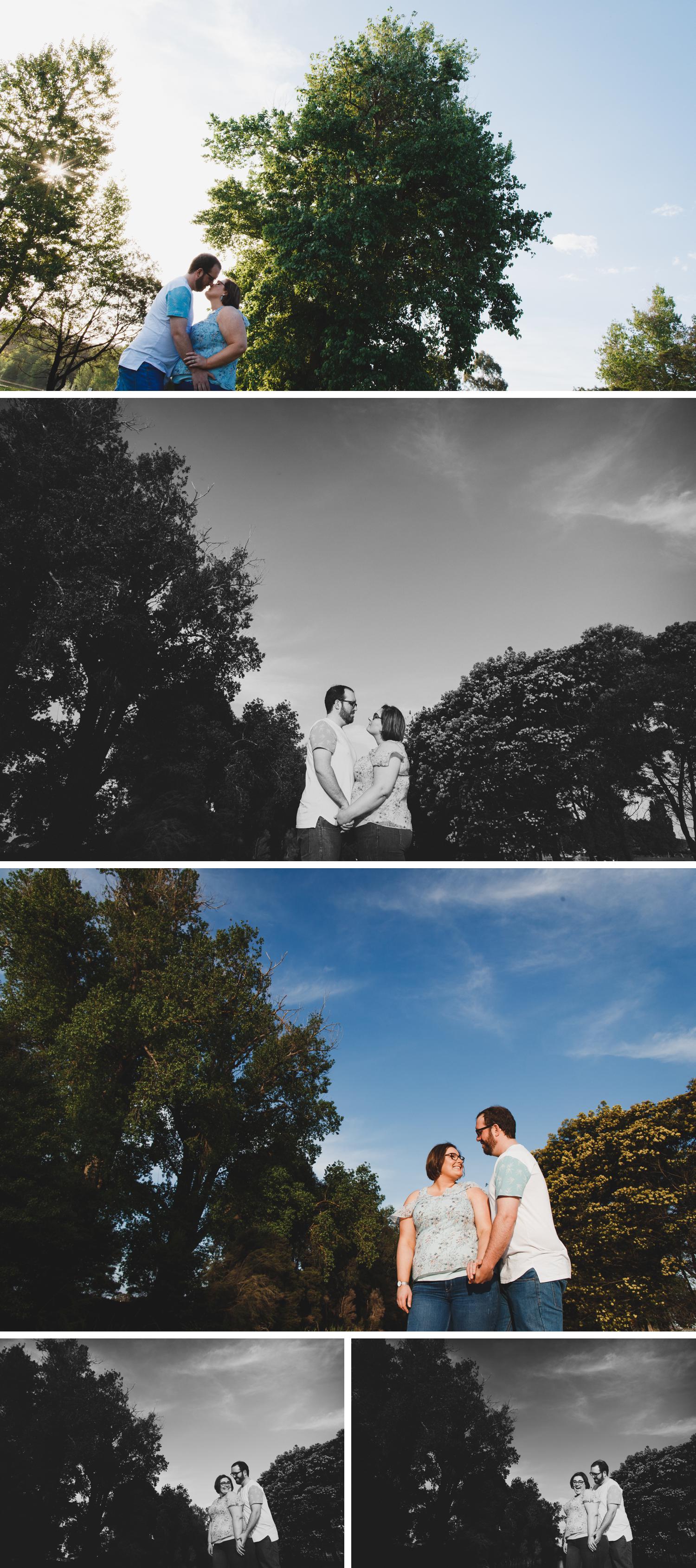 Pre-wedding e-shoot engagement session photography by traralgon photographer danae studios